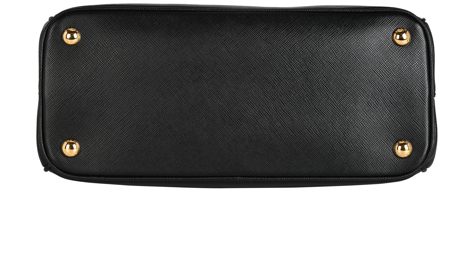 Medium Galleria, &pound;1,200, Handbags, Black/Blue, Leather, Top view